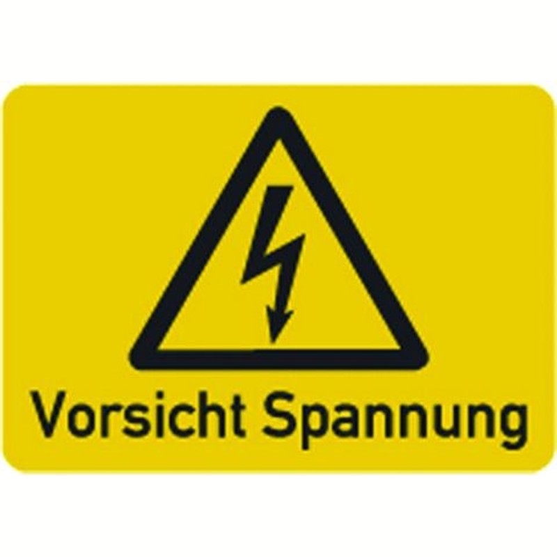 Sicherheitsetik. auf Rolle 7510/91 (VE500)