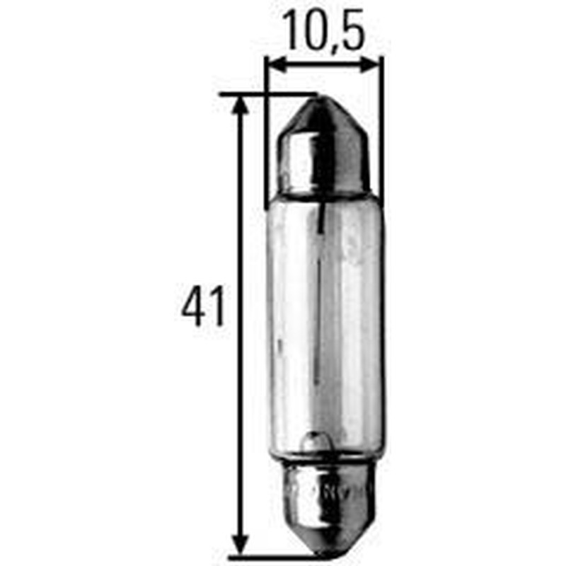Fahrzeuglampe 24V18W SV8,5