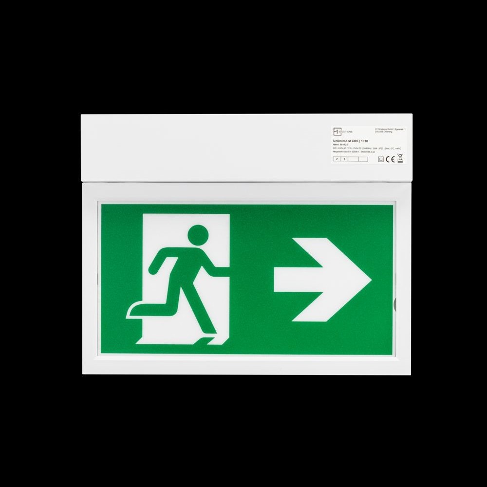 Rettungszeichenleuchte Unlimited M CBS-T