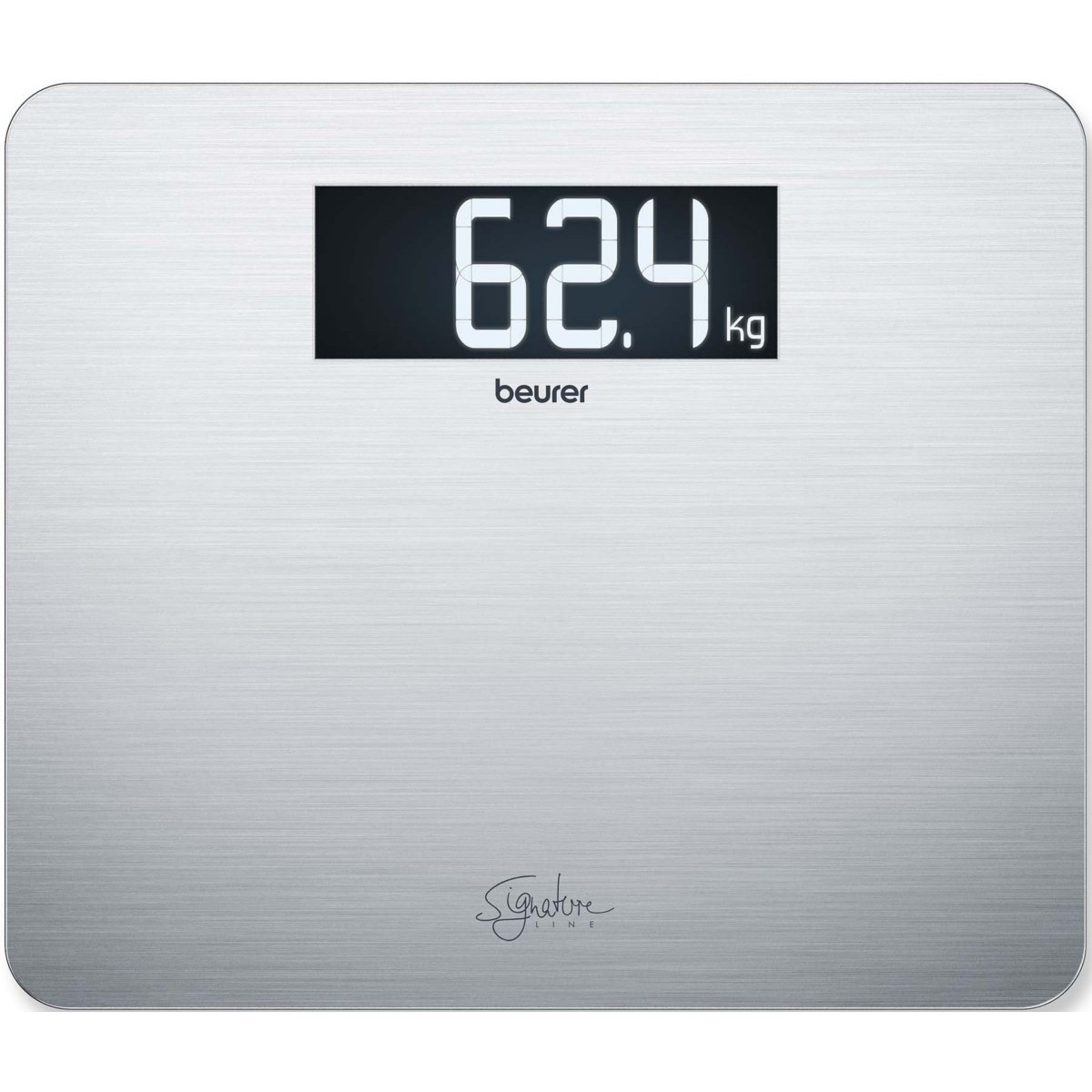 Edelstahlwaage XXL-Display GS 405 Edelstahl Sig