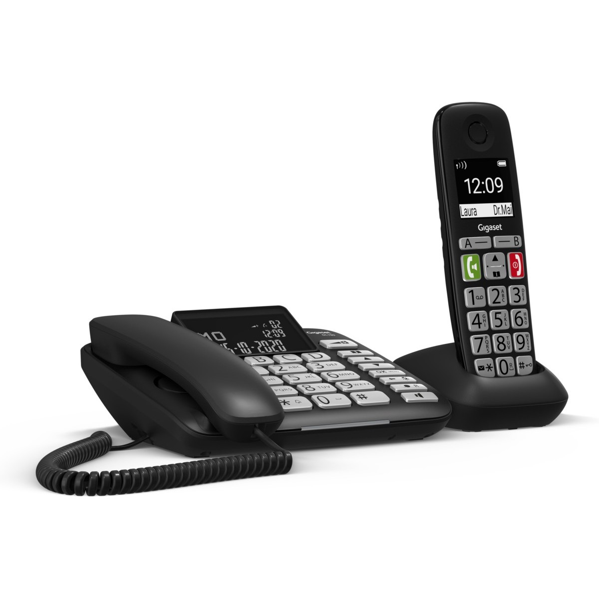 Komforttelefon m.Mobilteil DL780PLUS sw