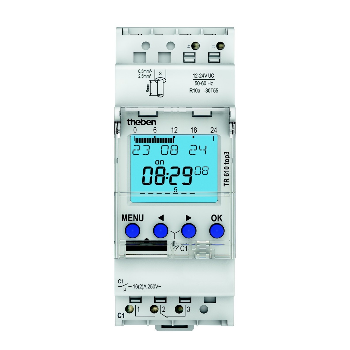 Dig. Zeitschaltuhr 12-24 V TR 610 top3 12-24V