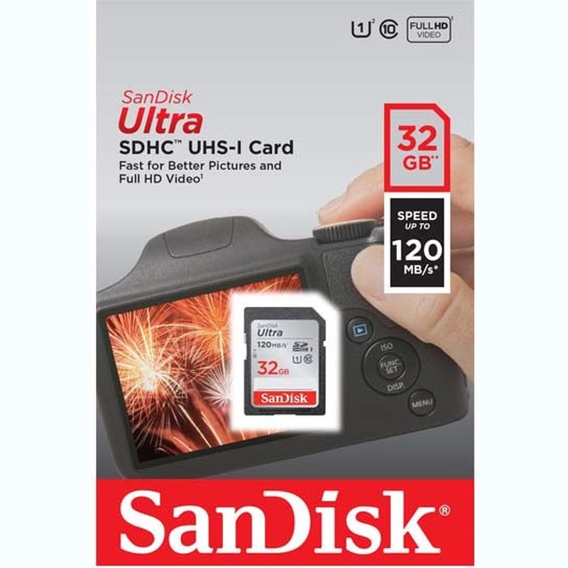SDHC-Card 32GB Ultra SDSDUN4-032G-GN6IN
