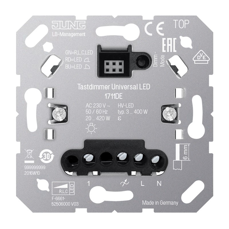 LED-Tastdimmer 1711 DE