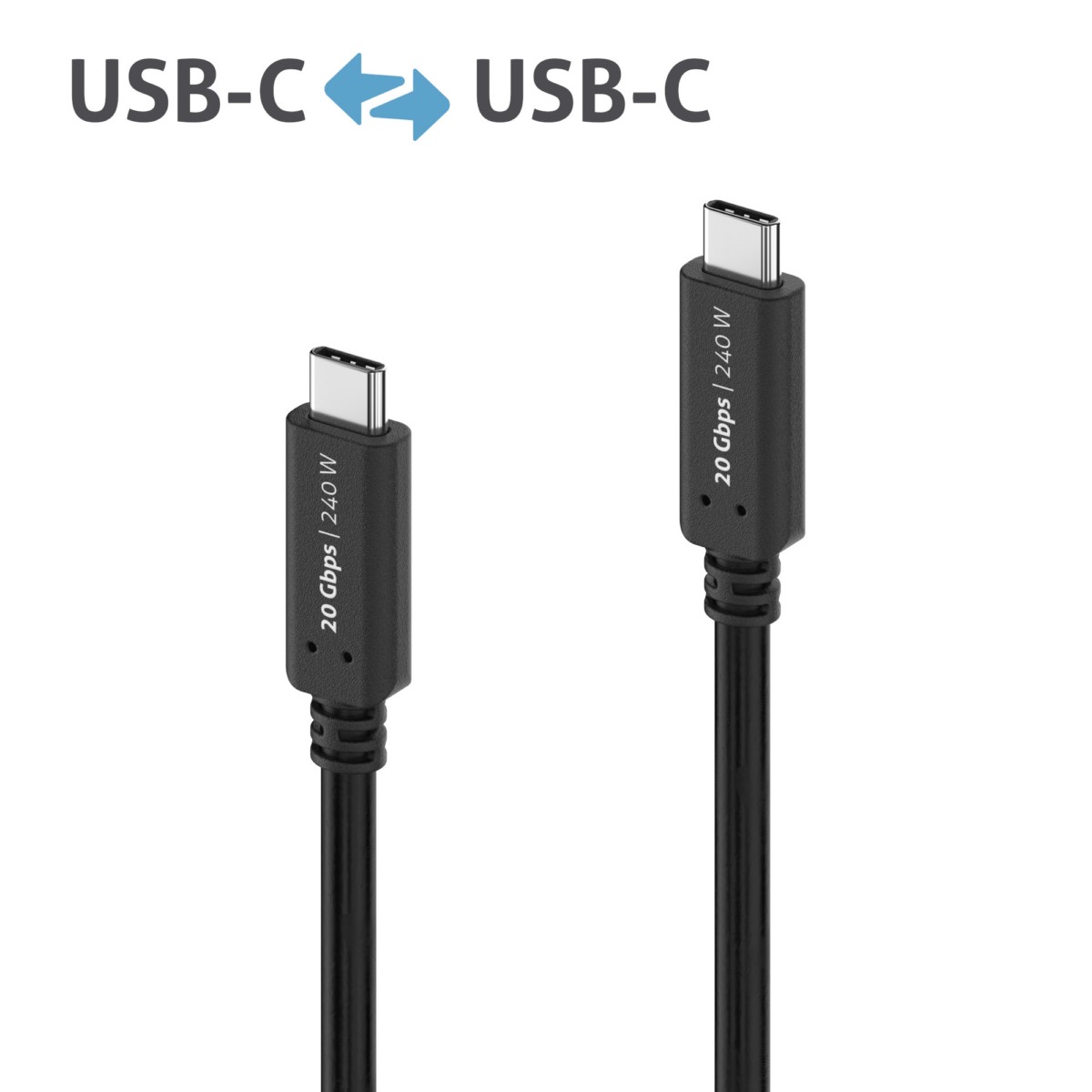 USB-C>C Kabel 1,5m IS2521-015