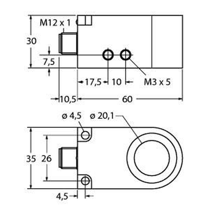 Sensor BI20RW30DAP6XH1141