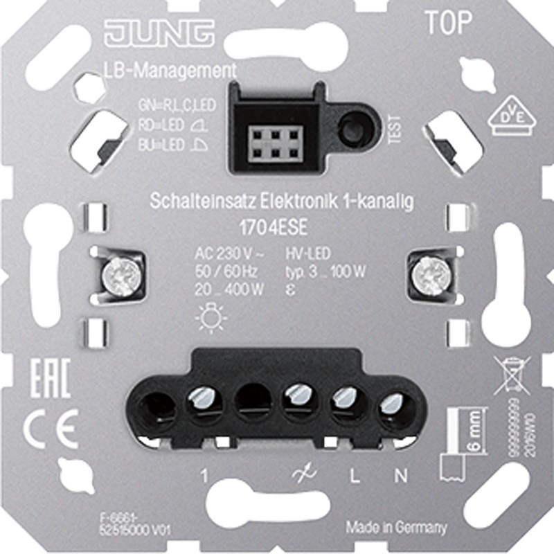 Schalteinsatz Elektronik 1704 ESE