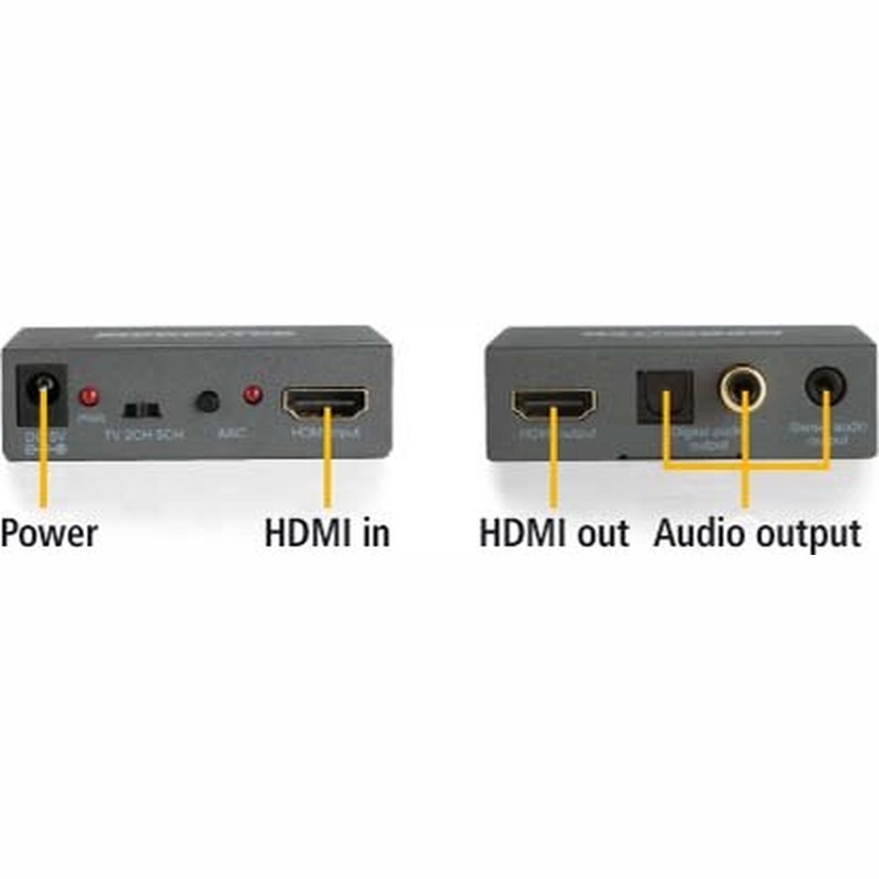 HDMI 4K Audio-Extraktor MARMITEK ConnectAE14