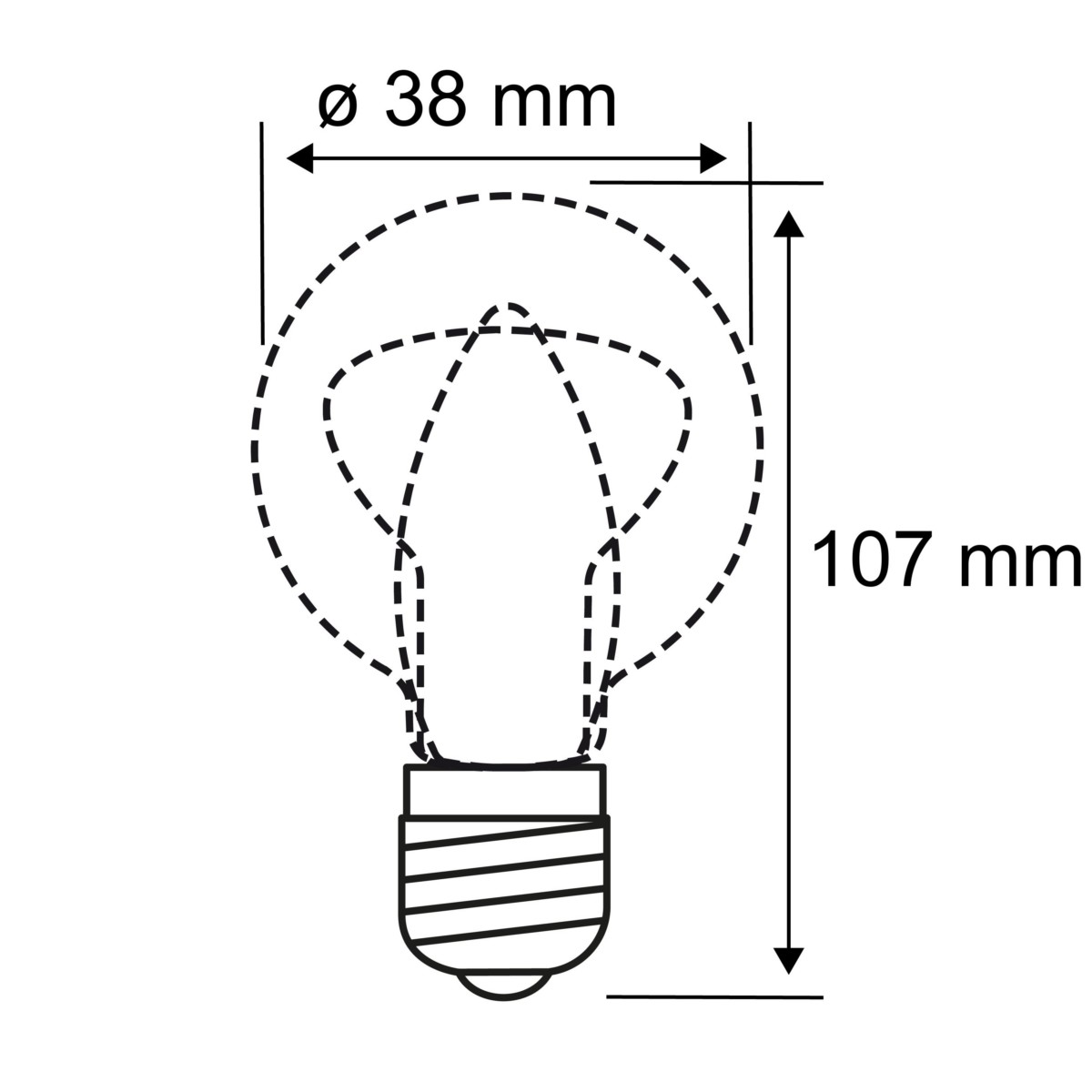 LED-Standardlampe E14 230V 291.52