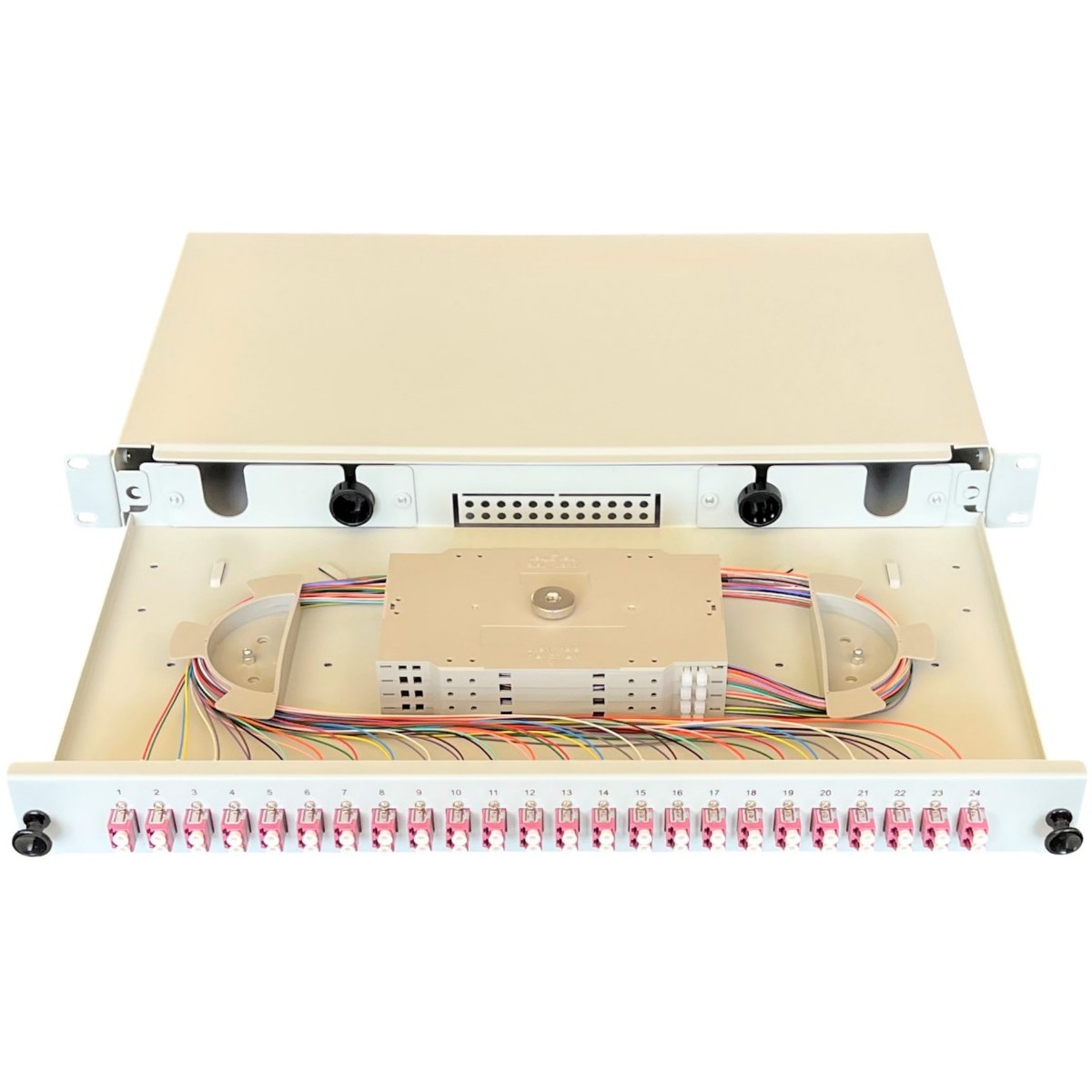 Spleissbox ausziehbar 19" 443305-4K-24SA
