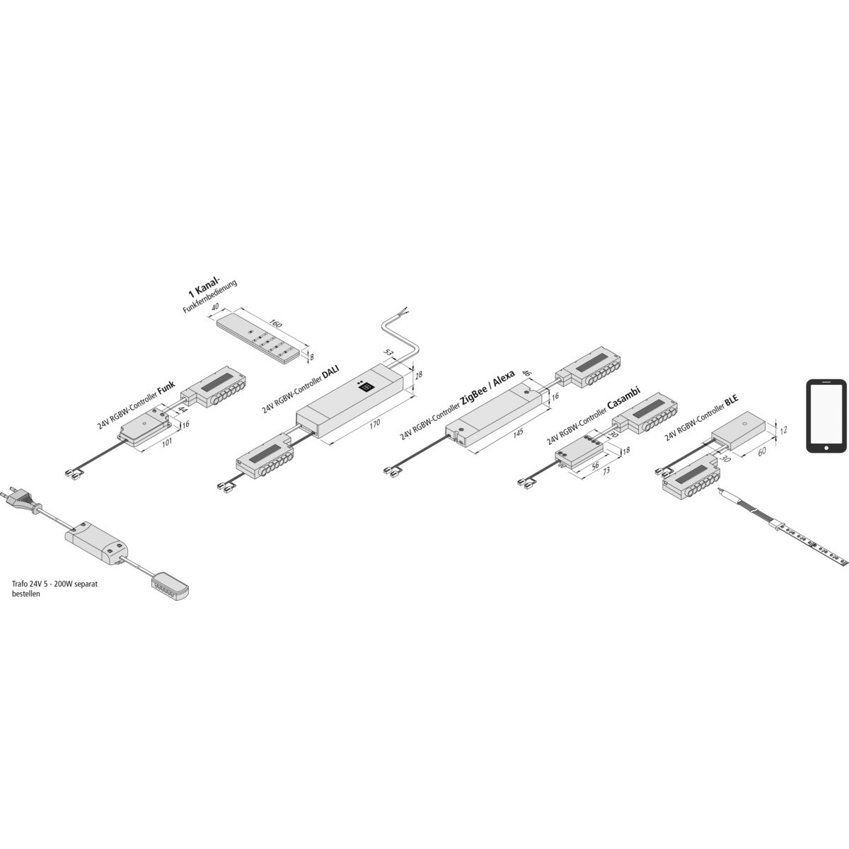 Verbindungsleitung 0,15m HVLCS 46/150