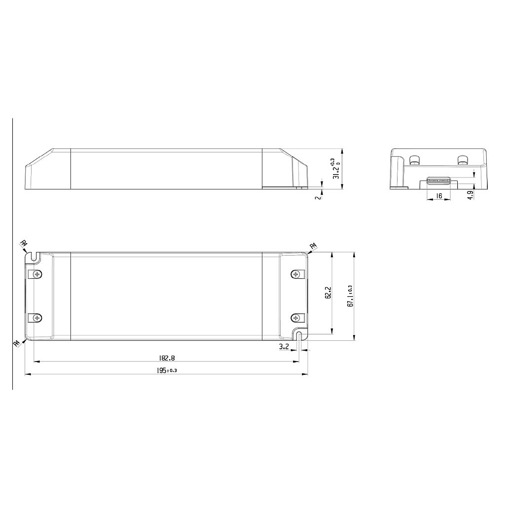 LED Strip Betriebsgeräte OTNA4375
