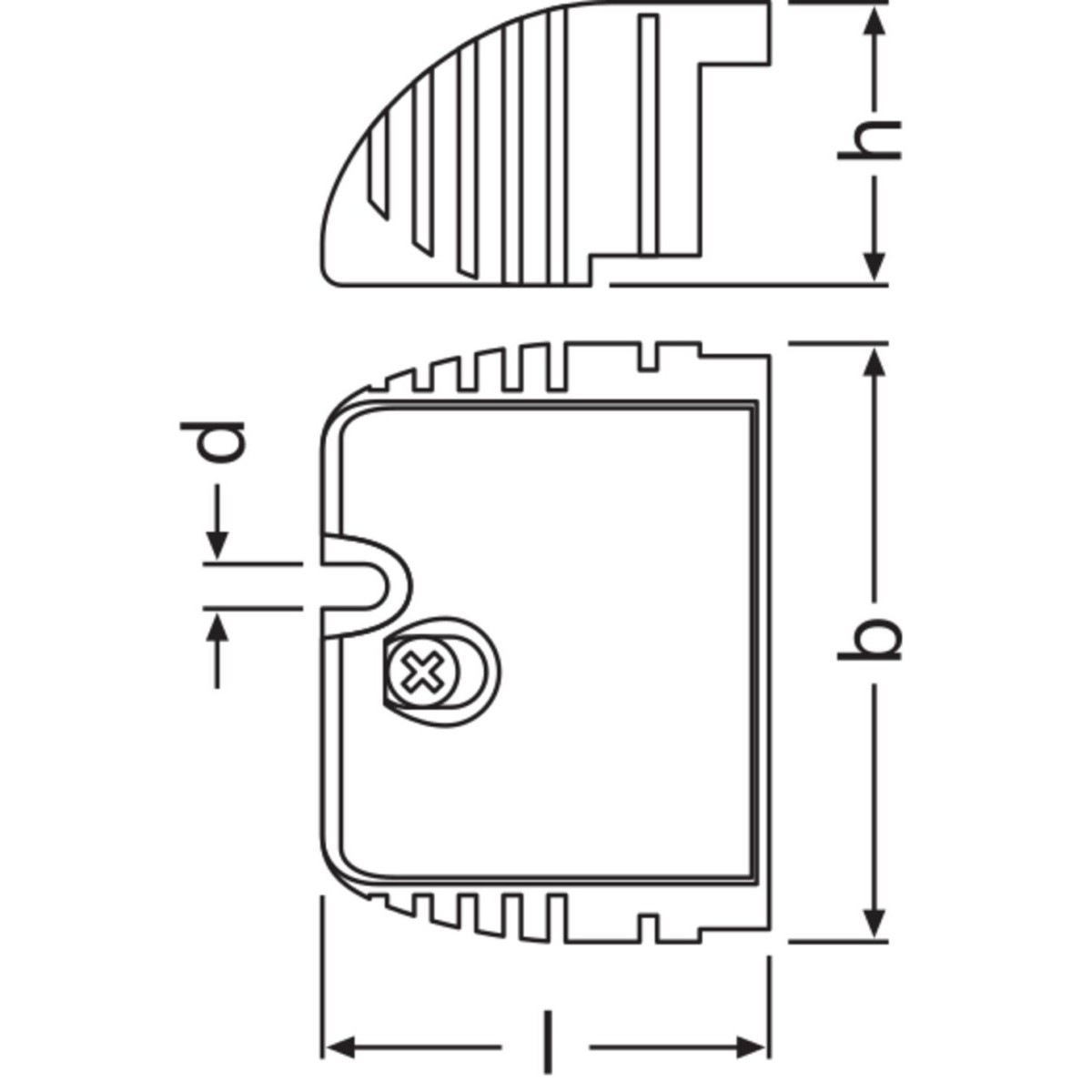 Anschlusskasten EVG OTCABLECLAMP F-STYLE