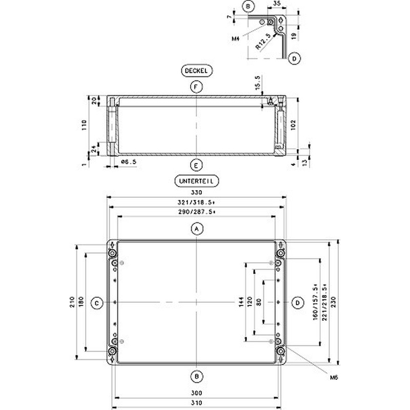 Aluminiumgehäuse GEH.CA-380