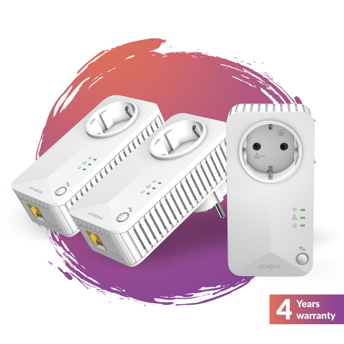 Powerline Kit mit 3 PL600TRIEUV2