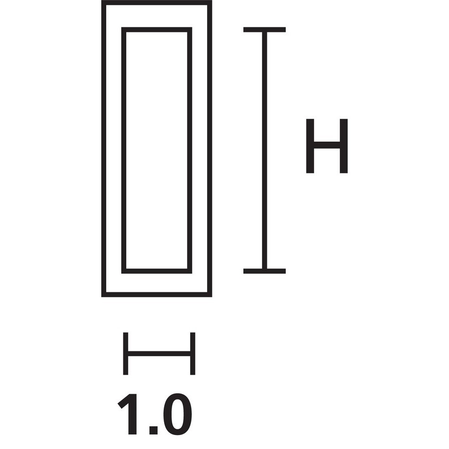 Zeichenträger HC 12-35-CL (VE50)
