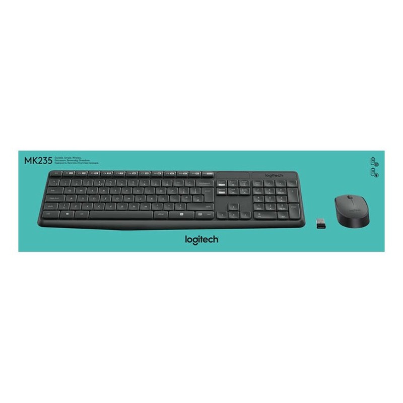 Tastatur/Maus Set MK235 ant