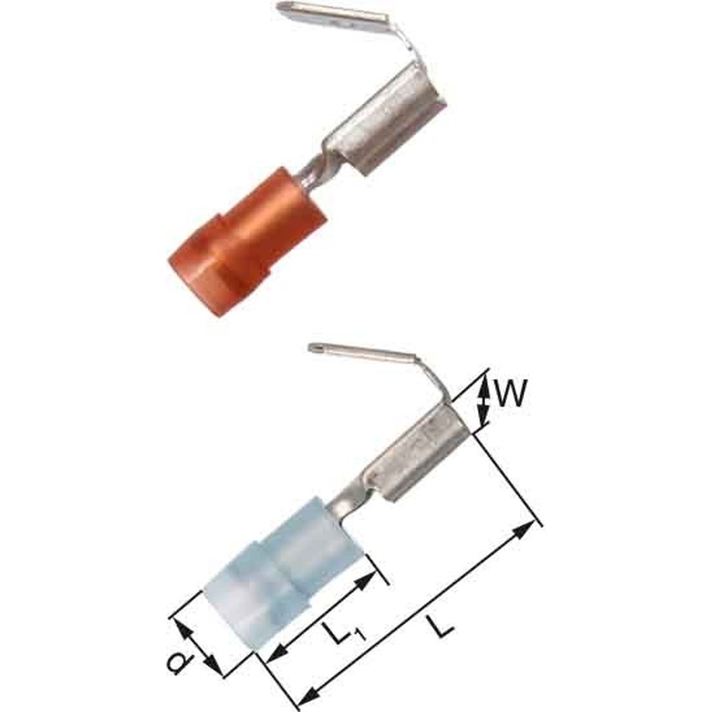 Isolierte Verbinder KA1507FLSH-PB