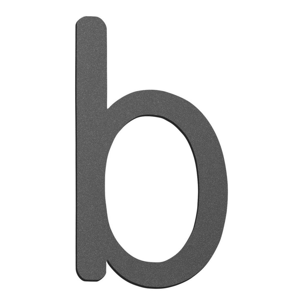 Hausnummer b Klein HN-b anthrazit