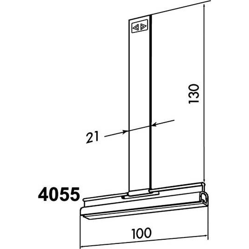 Befestigungsfeder 4055