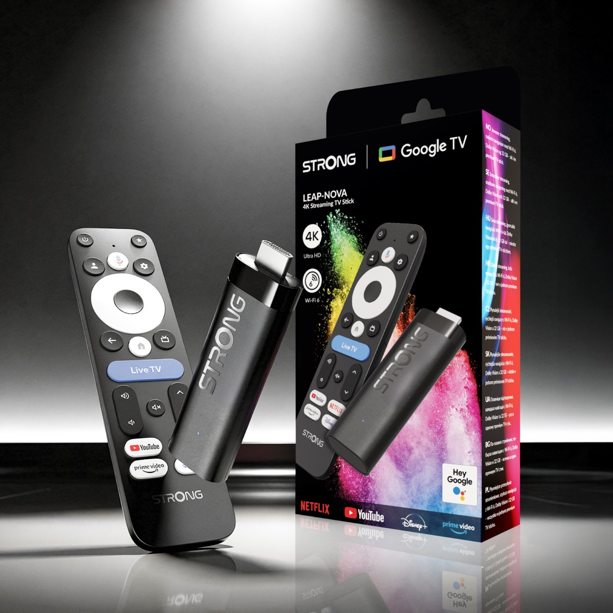 4K Streaming Stick LEAP-NOVA