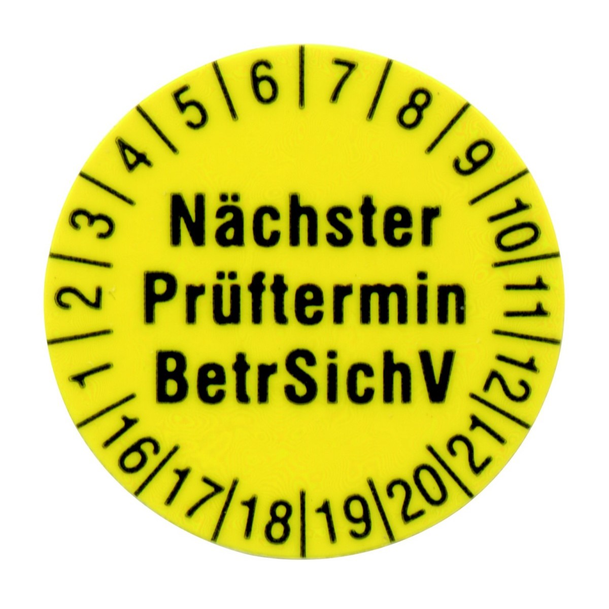 Prüfetiketten FTC00001238D(VE250)