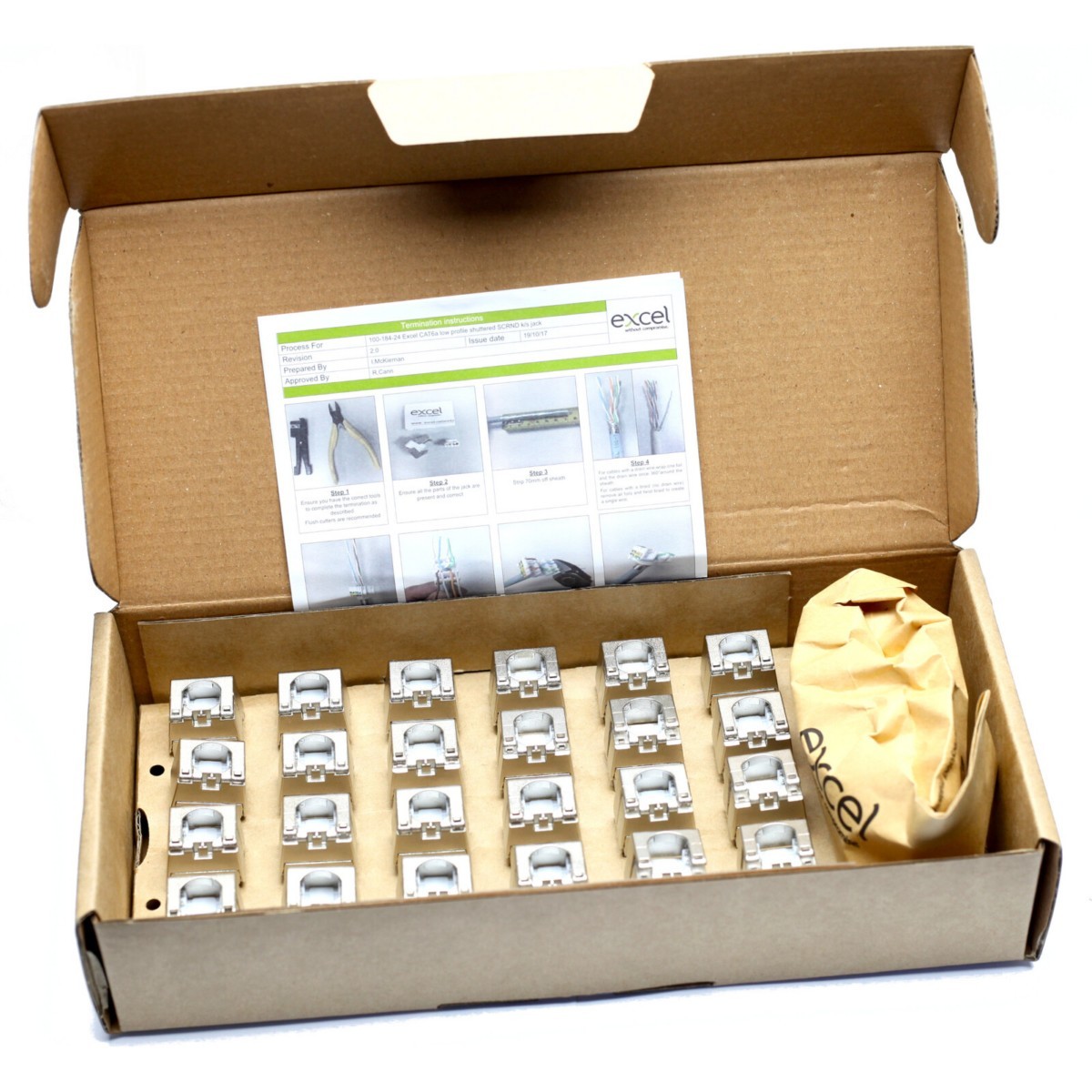 Modul Keystone Cat.6A 100-184-24