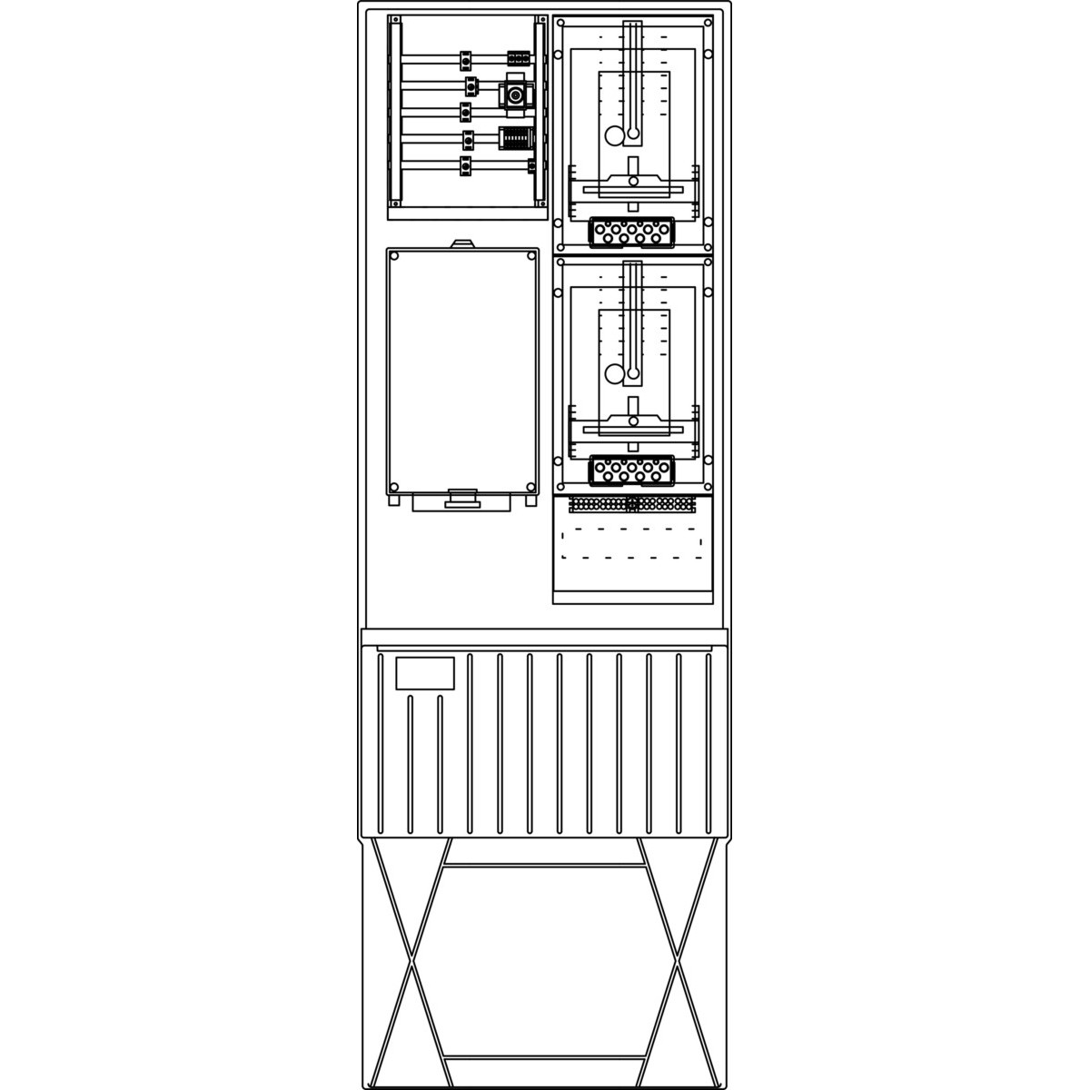 Zähleranschlusssäule ZS322T.W3.12
