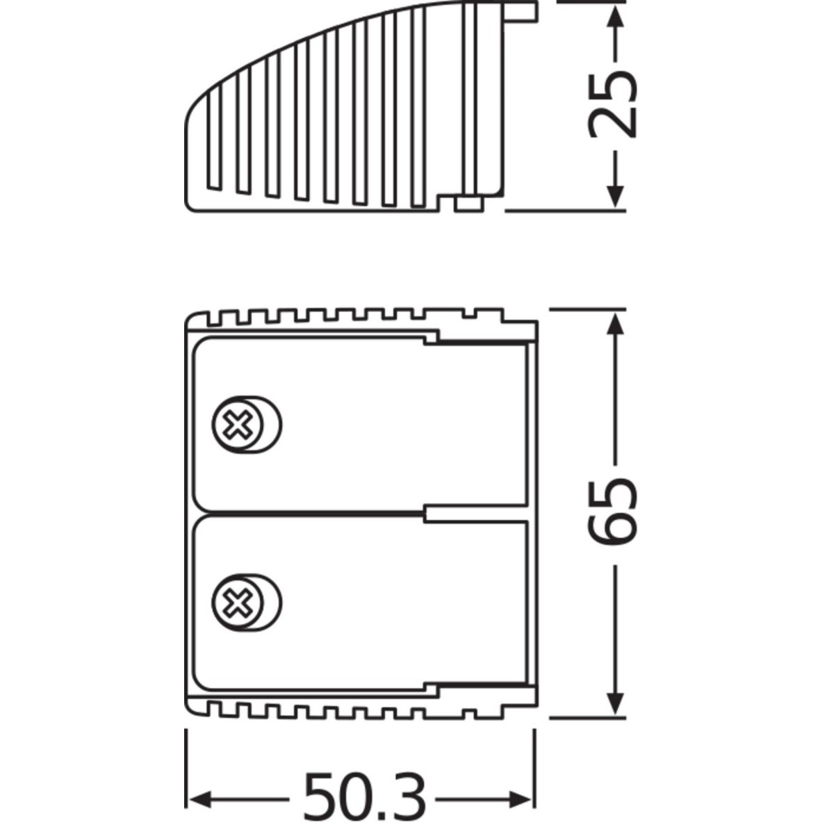 Anschlusskasten EVG OTCABLECLAMP A-STYLE