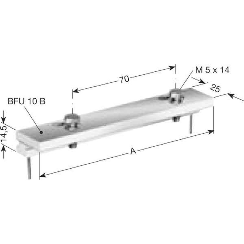 Befestigung BFU 10 B-10