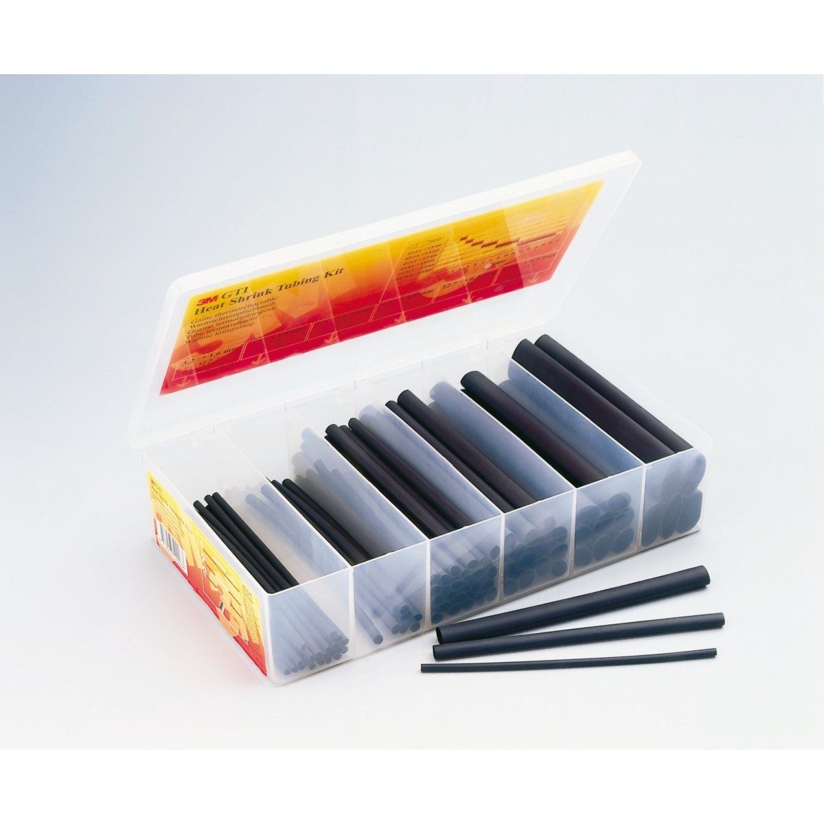 Warmschrumpfschlauch Box Pack+Go.sw.