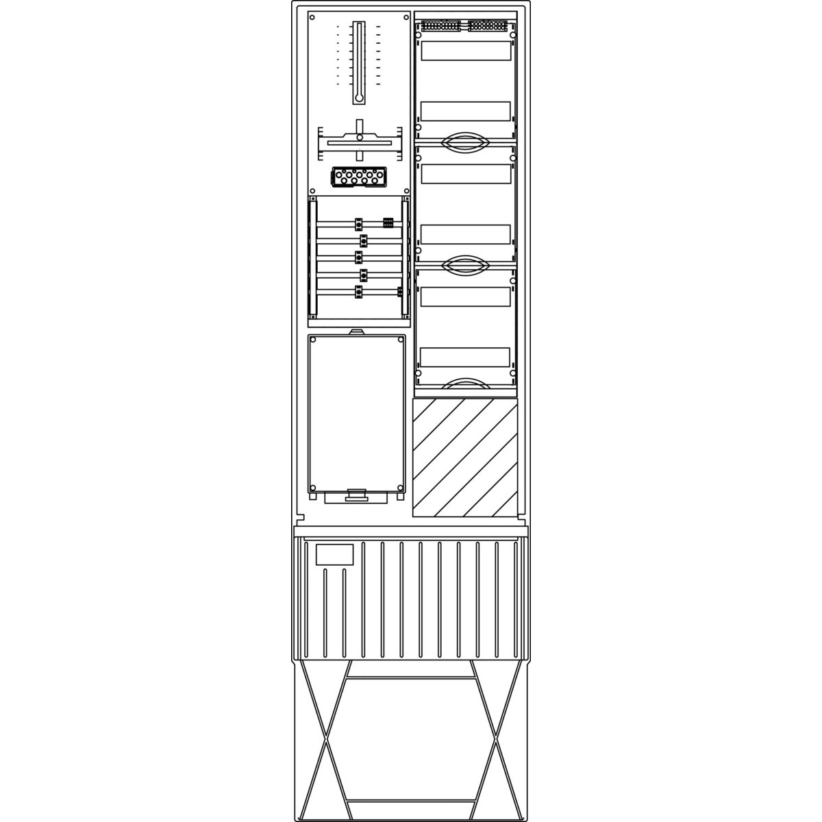 Zähleranschlusssäule ZS341.W1.72