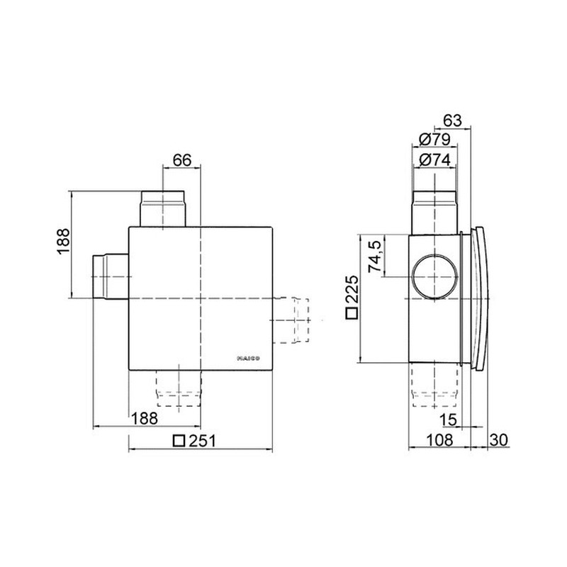 Ventilator,Verzög.Schalter ER 60 VZ