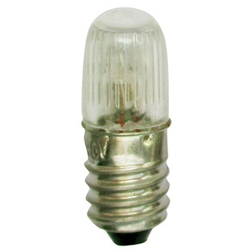 Glimmlampe E10 10x28mm 230VAC Kunstst. 30021