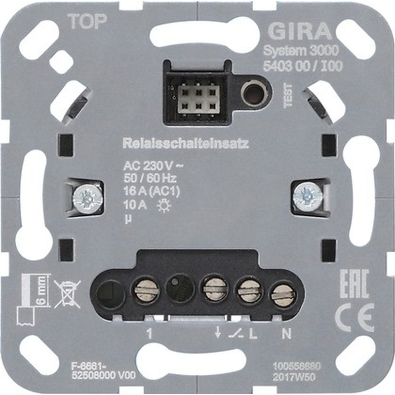 Relaisschalteinsatz 540300