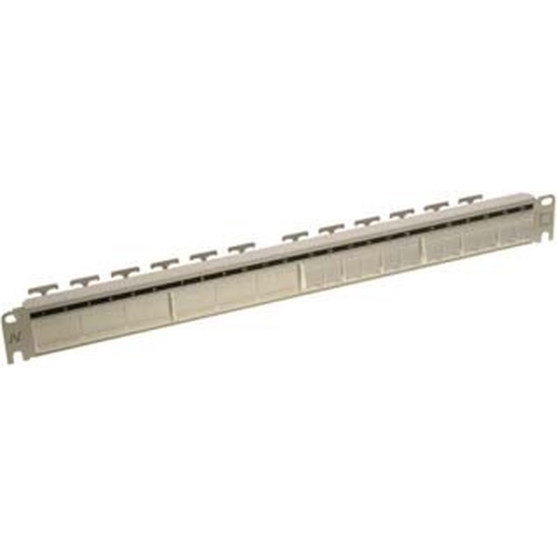 Patch-Panel Festeinbau sw N521.661BK