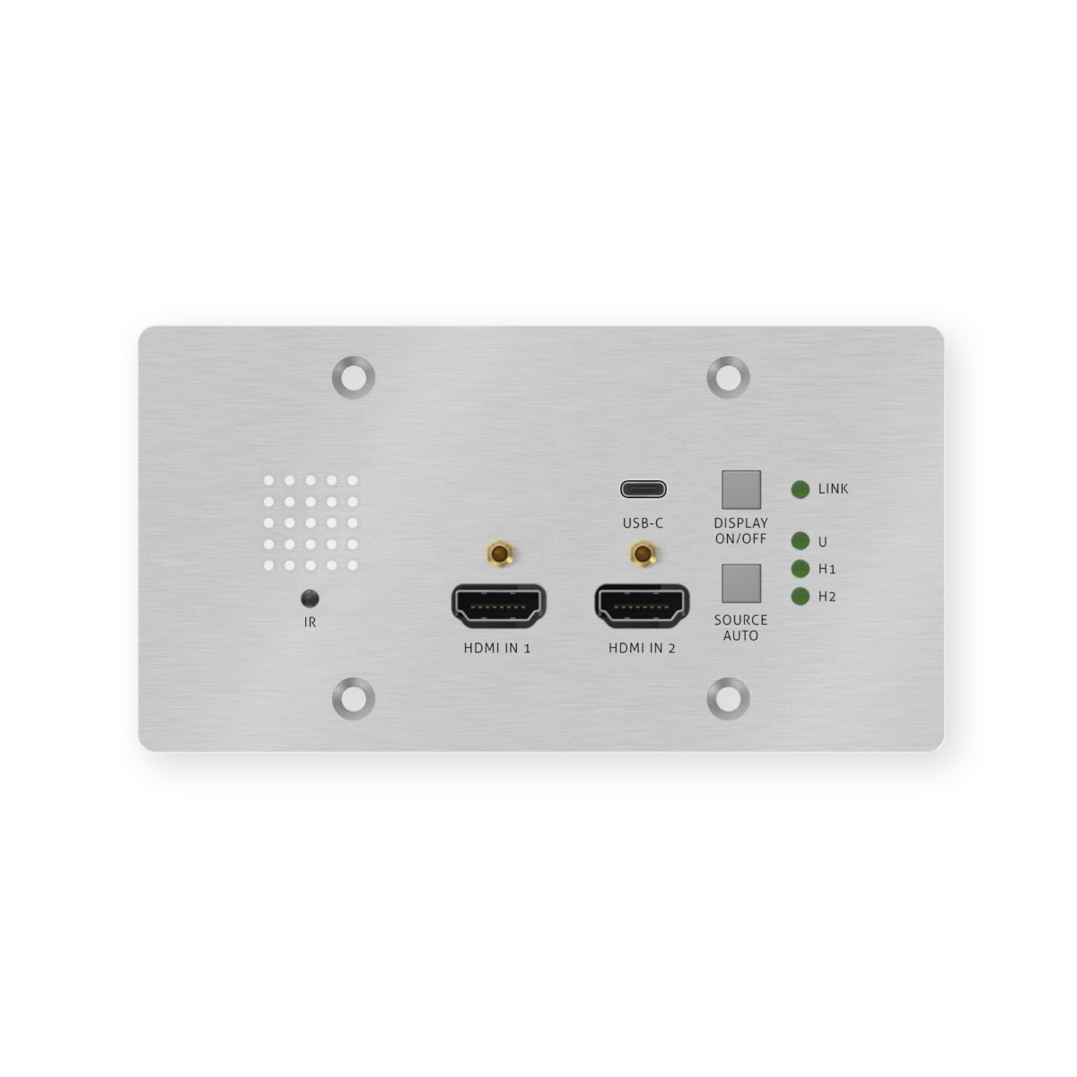 HDBaseT Wallpl.Transmitter PT-HDBT-703-TXWP-F