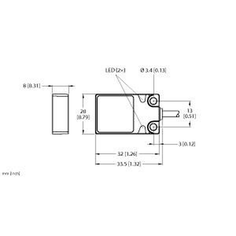 Sensor BI5U-Q08-AP6X2