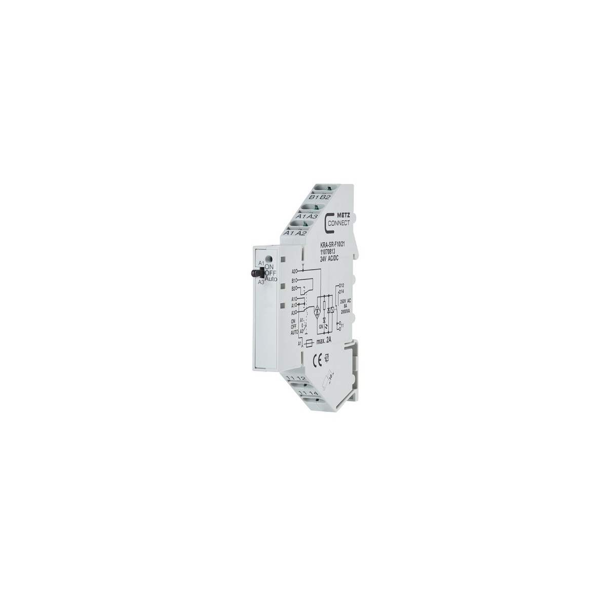 Koppelbaustein KRA-SR-F10/21 1W