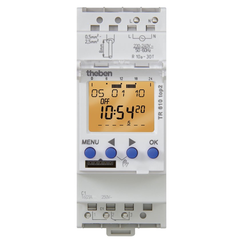 Zeitschaltuhr digital TR 610 top2 G