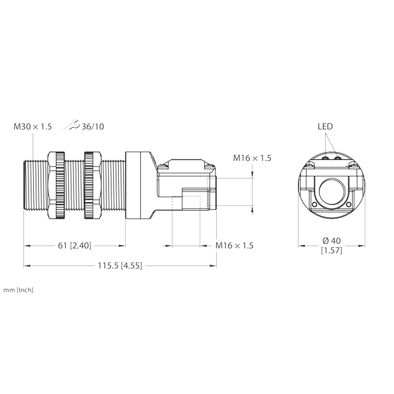 Sensor NI15-P30SR-VP4X2