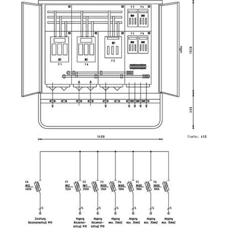 Verteilerschrank EN-V 400-AV