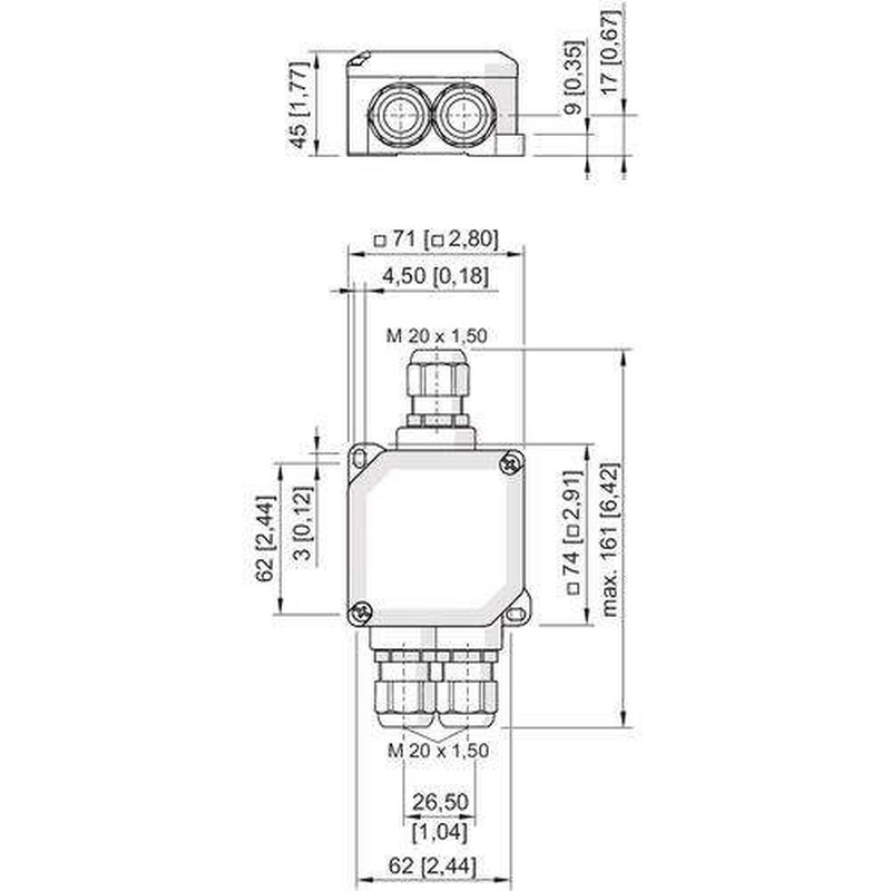 Abzweigdose 8102/21-32-C1013