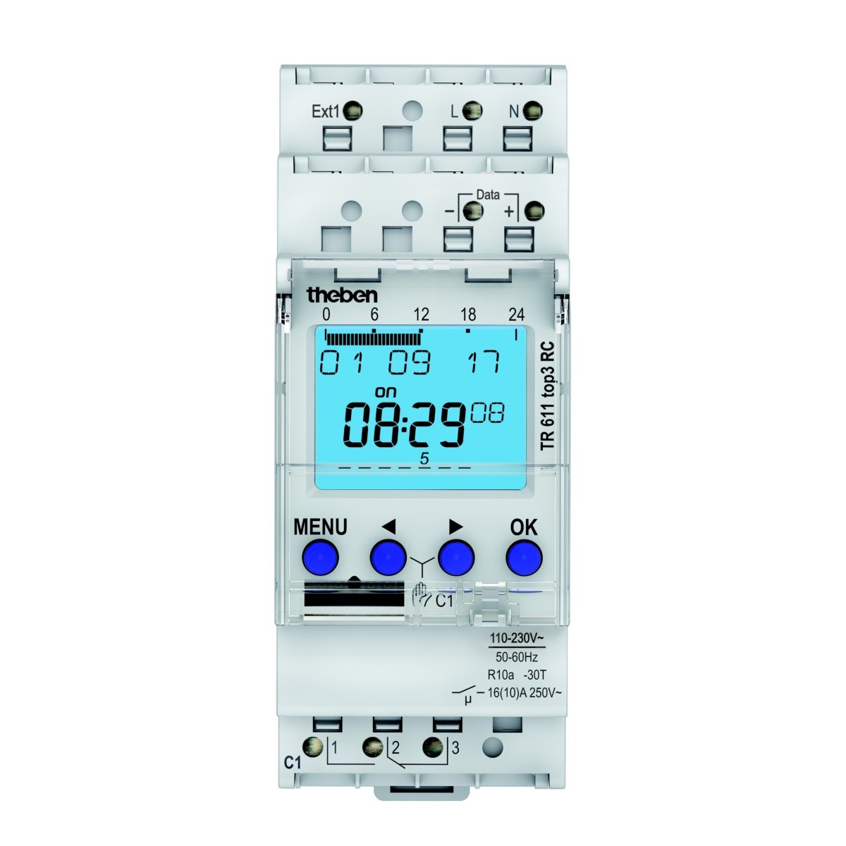 Digitale Zeitschaltuhr TR 611 top3 RC