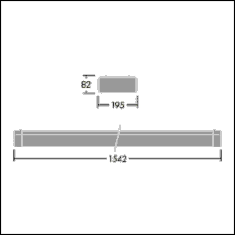 Abdeckplatte 1500mm COLLEGE 2  #96800192