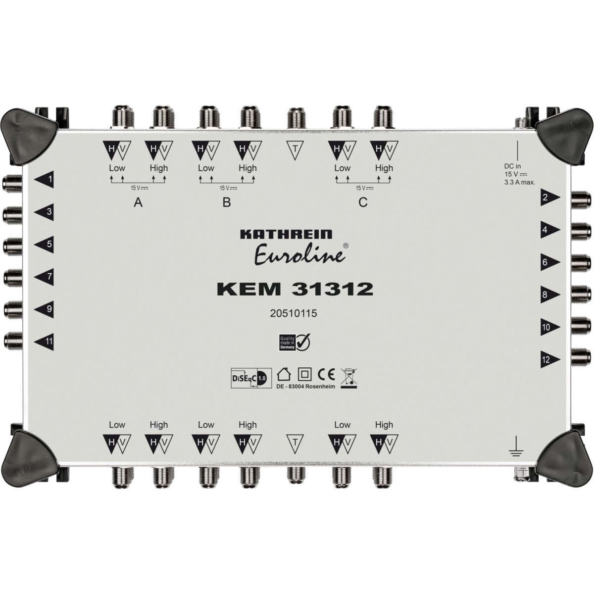 Multischalter KEM 31312
