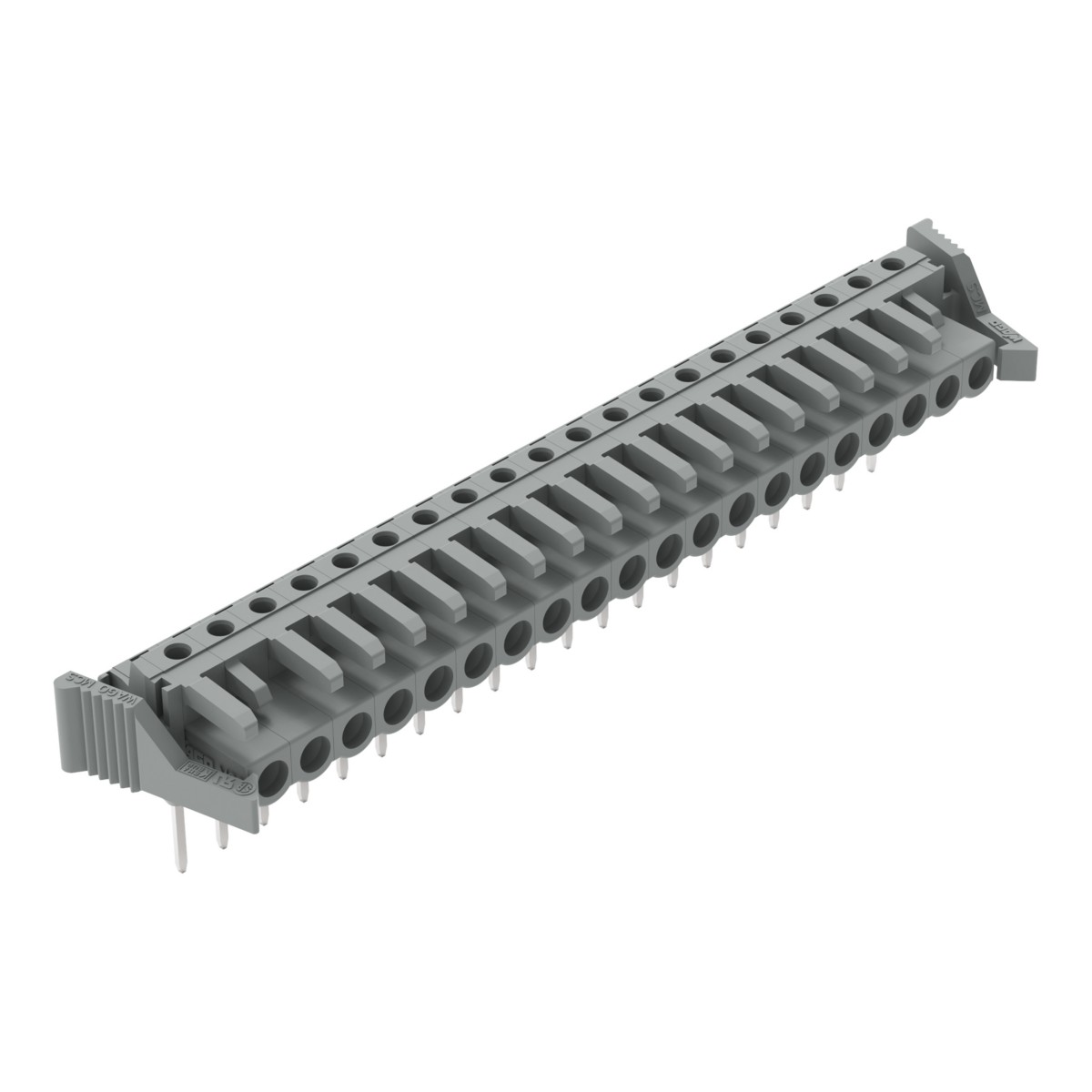 Federleiste f. Reihenklem. 232-250/005-000/039-
