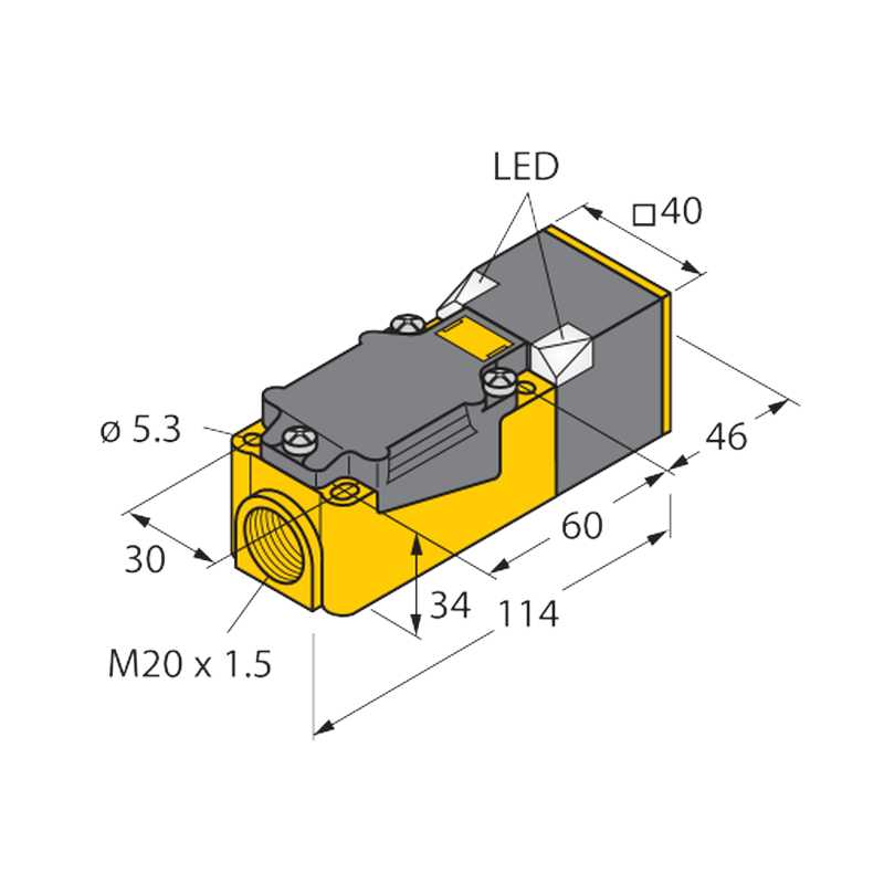Sensor BI15-CP40-FZ3X2