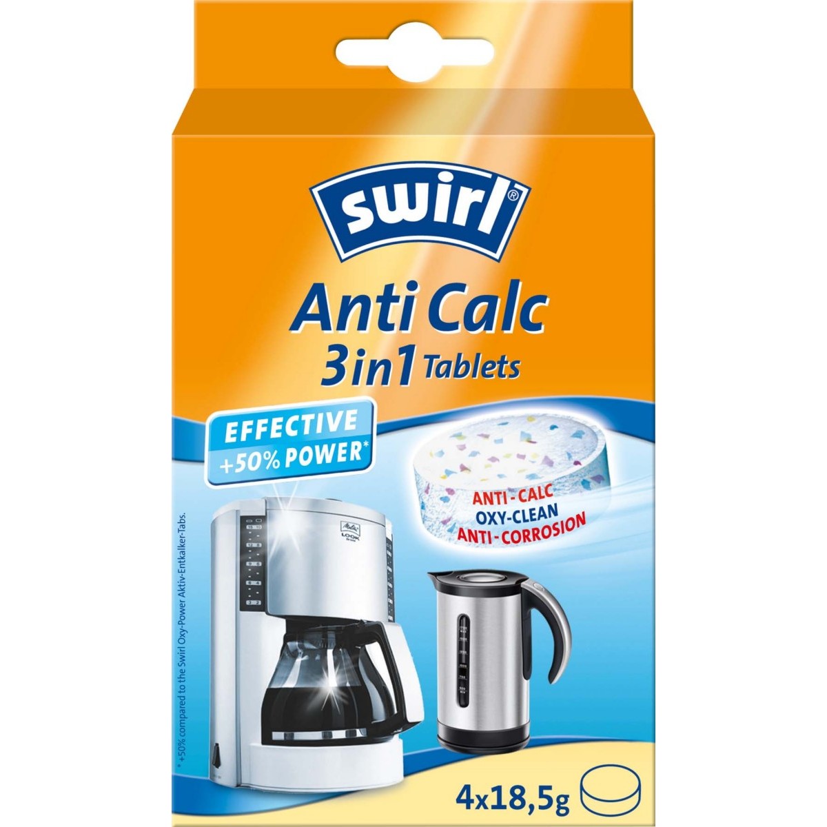 Entkalker Tabs AntiCalc3in1TableVE4