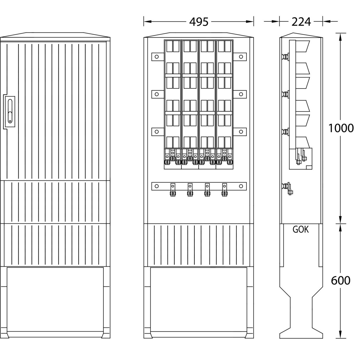 Kabelverteilerschrank B040 FL